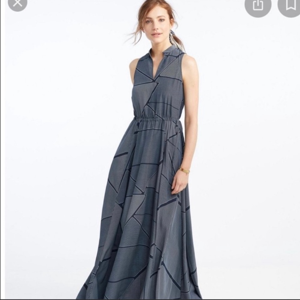 ISO L.L. Bean Navy Maxi Dress size L